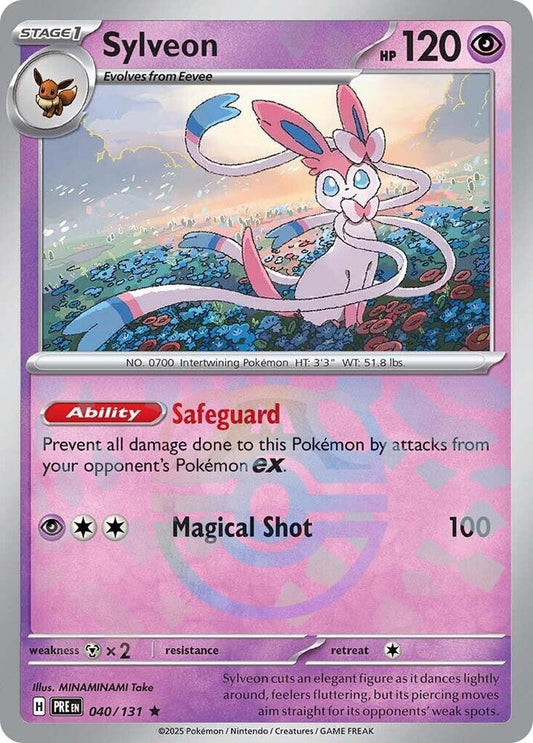 Sylveon (Master Ball Pattern) - SV: Prismatic Evolutions (PRE)